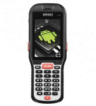 Мобильный терминал АТОЛ SMART.DROID (Android 4.4, 1D Laser, 3.5”, 1Гбх4Гб) Wi-Fi b/g/n,Bluetooth,БП) в Магнитогорске