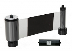 Черная лента с оверлеем (KO) на 3000 оттисков с чистящим роликом; для принтера Advent SOLID 700 в Магнитогорске