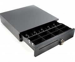 Денежный ящик G-Sense 410XL, чёрный, Epson, электромеханический в Магнитогорске